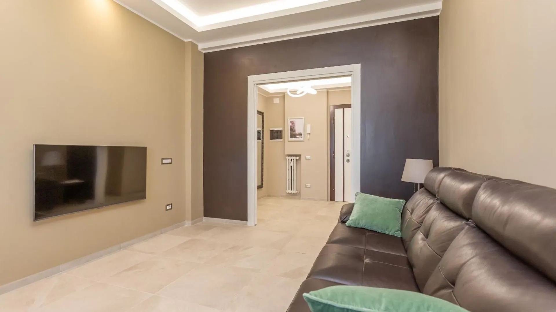 公寓 2-Bedroom Retreat Near Metro & Parks 罗马